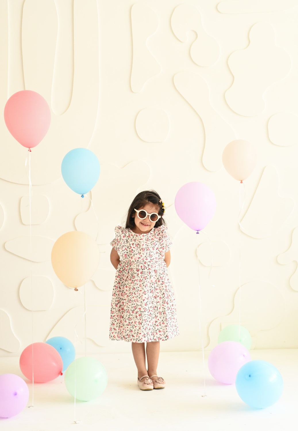 White Floral Dress