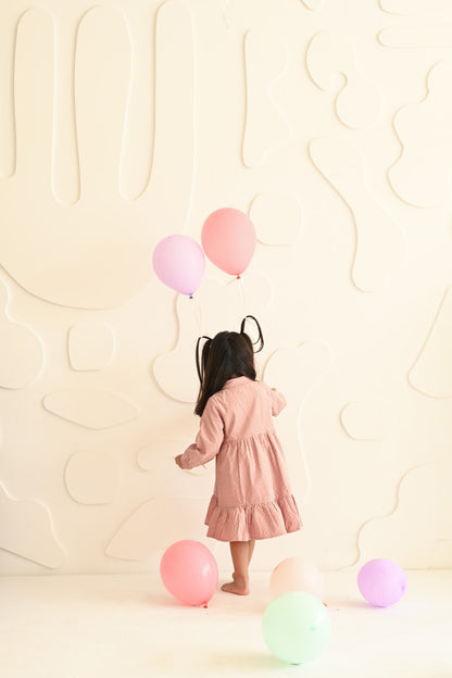 Pink Courdroy Dress