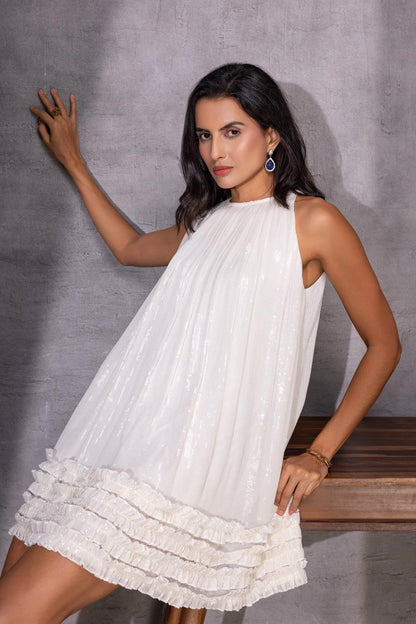 Ivory Whisper Shift Dress