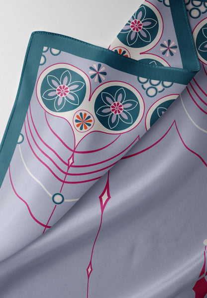 Whimsical Hearts Silk Dupatta