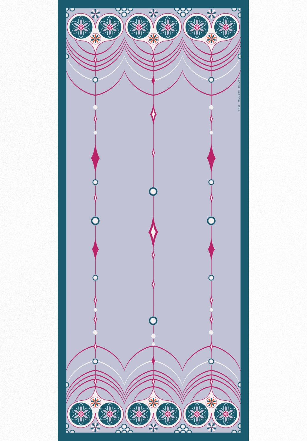 Whimsical Hearts Silk Dupatta