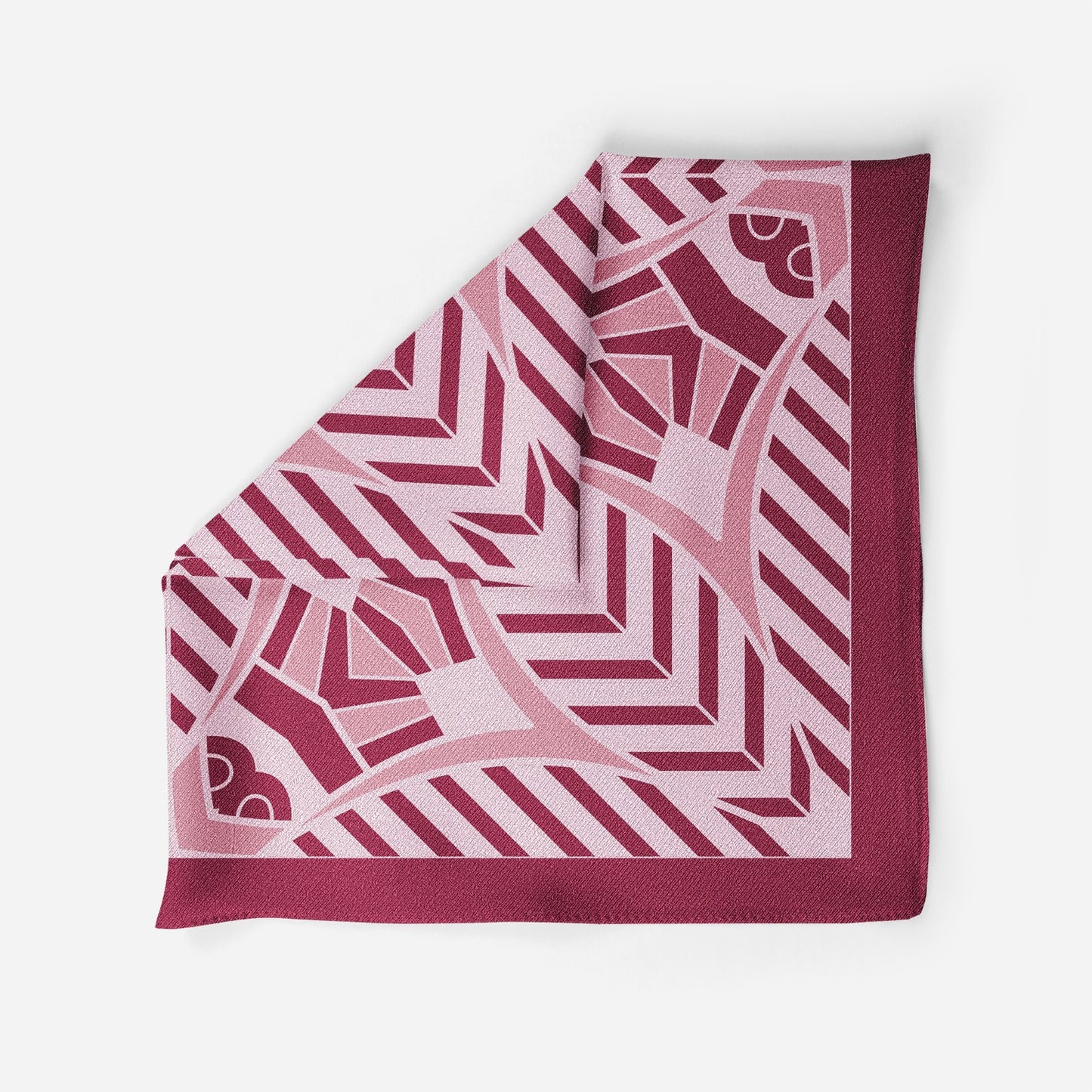 Abstract Aura Silk Pocket Square