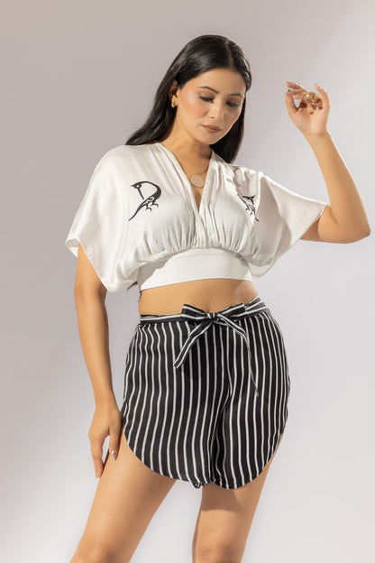 Starling Crop Top & Shorts Co-Ord Set