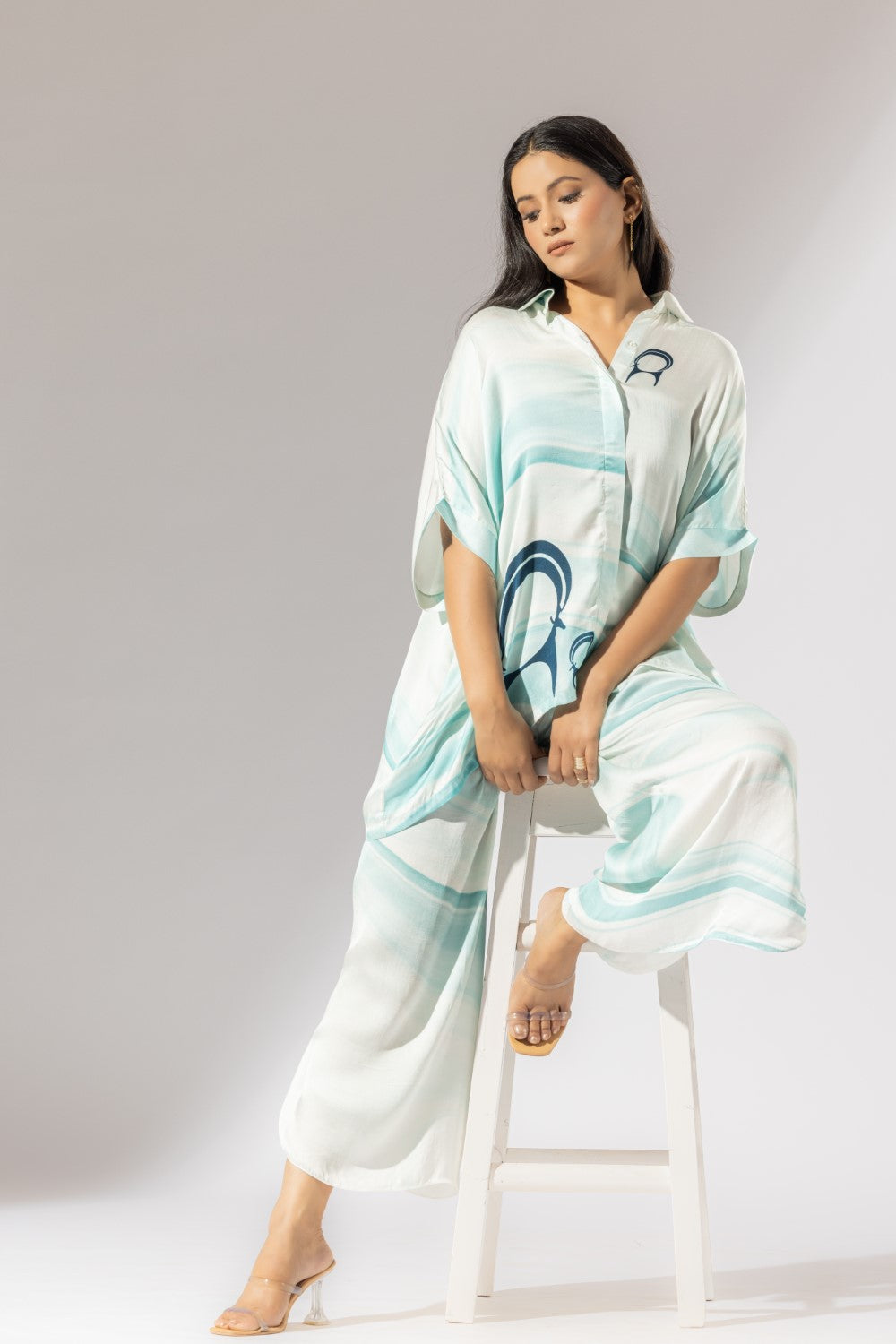 Sika Boxy Shirt & Wrap Pant Co-Ord Set